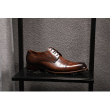 Chaussures habillées de loisirs gaufrées Oxfords pour hommes